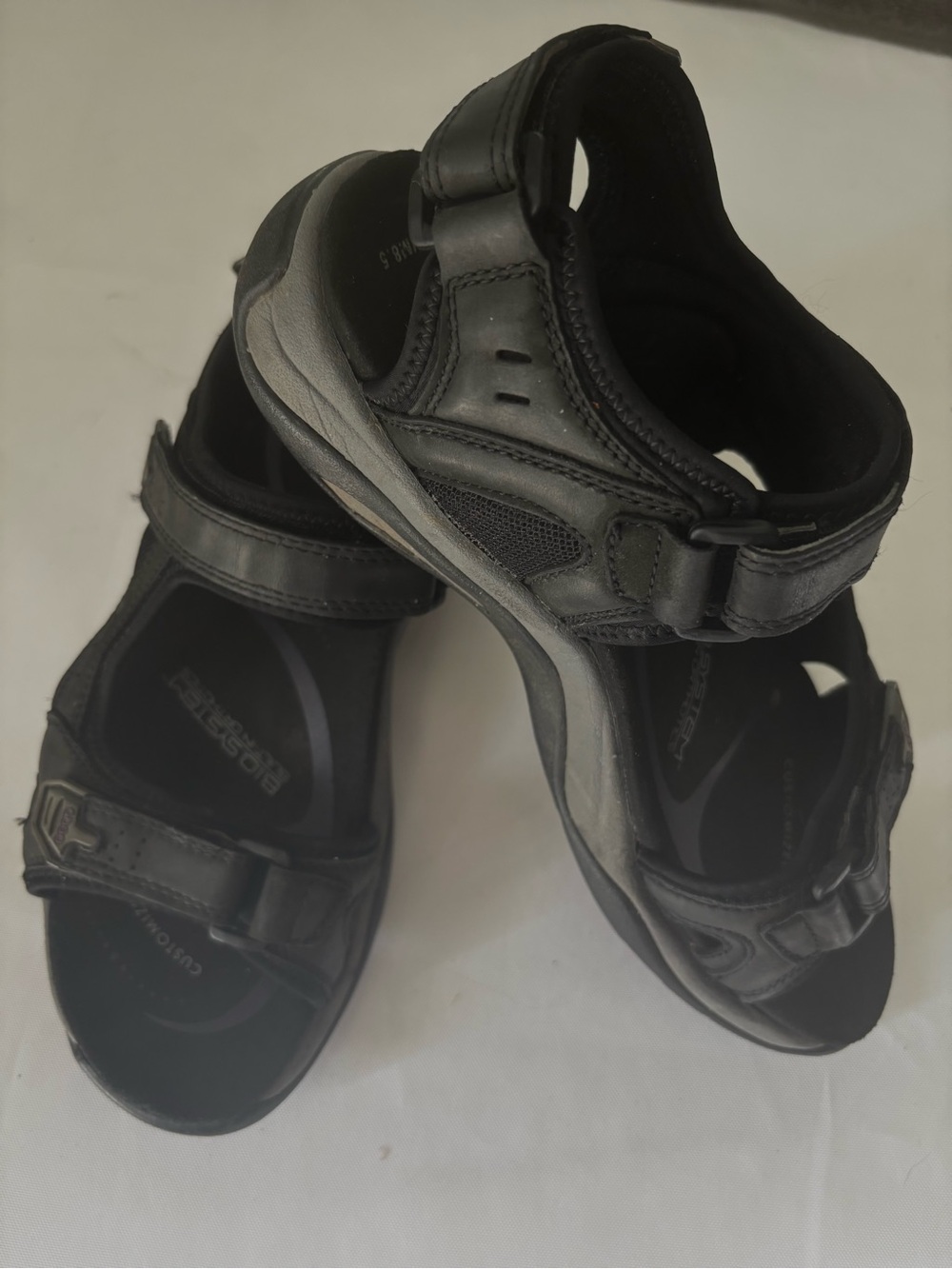 ABEO GOLETA B.I.O. SYSTEM GRAY LEATHER WITH METATARSAL FOOTBED WALKING SZ 8.5 - Picture 6 of 13